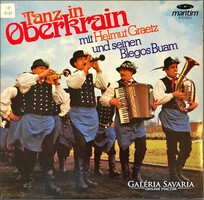 Helmut Graetz und seine Blegos-Buam – Tanz in Oberkrain bakelit lemez