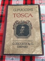 Antik kotta köttakönyv Tosca