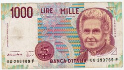 Olaszország 1000 líra 1990 G