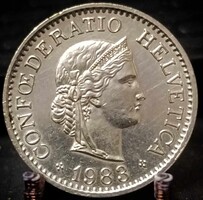 Svájc 10 Rappen, 1983 C05C4