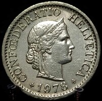Svájc 10 Rappen, 1978 C07A1