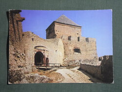 Képeslap,Sümeg,Vár látkép részlet, 1980-