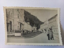 Régi fotó Románia - Herkulesfürdő utcakép kb. 1950-es évek eleje