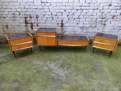 ISMERETLEN EREDETŰ SIDEBOARD + 2 DB KISSZEKRÉNY #104