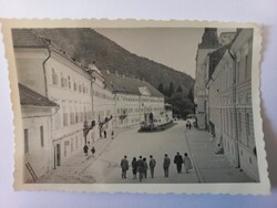 Régi fotó Románia - Herkulesfürdő utcakép kb. 1950-es évek eleje