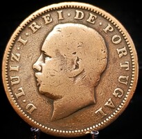 Portugália 20 Reis, 1884 B16D4