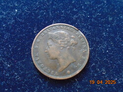 1877 Jersey States Csatorna Szigetek Victória brit királynő 1/24 schilling