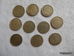 Szovjetunió 10 darab 1 rubel LOT ! 01