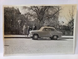 Régi fotó Kecskemét  Moszkvics 402  kb. 1960-es évek eleje
