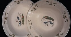 Mandarin libás leveses tányer 2db