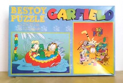 Vintage, hiánytalan Garfield puzzle