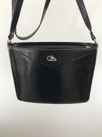 90’ évek valódi bőr, crossbody táskája