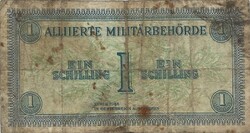 1 schilling 1944 Ausztria Militarbehörde katonai 1.