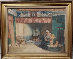 C. Hermann : A gyerekek fürdetése