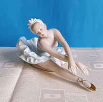 Wallendorf Balerina Porcelán Figura