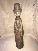 Kőfalvi(Kőfalvy)  Gyula : Matyó legény  kerámia 30,5 cm (01)