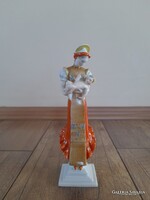 Antik Herendi Madonna porcelán figura