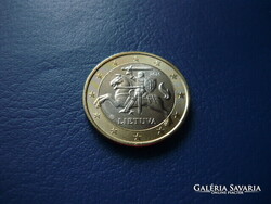 LITVÁNIA 2 EURO 2015 LÓ! BIMETÁL! UNC! RITKA!