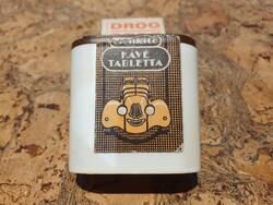 Retro élénkítő kávé tabletta tartó mokka szocreál kádár koffein tabletta