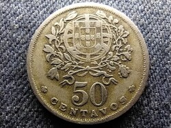 Portugália réz-nikkel 50 Centavos 1947