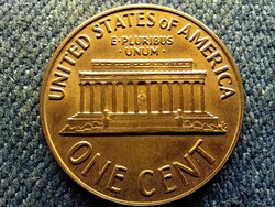 USA Lincoln Emlékmű 1 Cent 1969 D