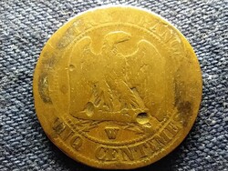 Franciaország III. Napóleon (1852-1870) 5 Centimes 1854 W