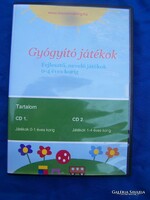 Vida Ági: Gyógyító játékok 2 CD-s kiadvány 0-1 éves korig és 1-4 éves korig  multimédiás oktatóanyag