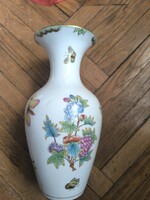 Herendi Viktória mintás 27 cm magas váza