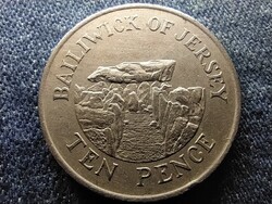 Jersey II. Erzsébet Dolmenek 10 penny 1987