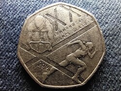 Anglia XX. Nemzetközösségi Játékok Glasgow 50 Penny 2014