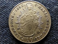 V. Ferdinánd (1835-1848) .500 ezüst 10 Krajcár 1842 B