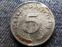 Németország Horogkeresztes 5 birodalmi pfennig 1943 A