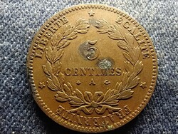 Franciaország Harmadik Köztársaság (1870-1940) 5 Centimes 1876 A