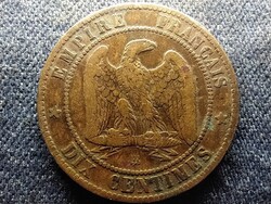 Franciaország III. Napóleon (1852-1870) 10 Centimes 1861 BB