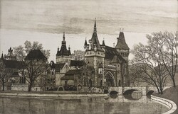 Gaál Domokos (1940-2009) Vajdahunyad-vár /számlát adunk hozzá/
