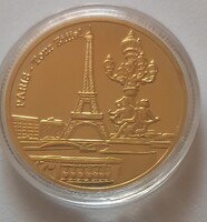 Franciaország Eiffel-torony emlékérme