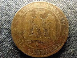 Franciaország III. Napóleon (1852-1870) 10 Centimes 1855 A