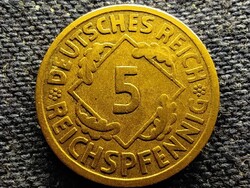 Németország Weimari Köztársaság (1919-1933) 5 birodalmi pfennig 1926 A