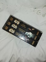 Star Wars klasszikus 3-s VHS video kazetták    F
