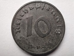 Németország Horogkeresztes 10 birodalmi pfennig 1941 F