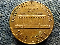 USA Lincoln Emlékmű 1 Cent 1973 D
