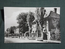 Képeslap,Szeghalom,Posta,utca látkép,részlet, 1960-