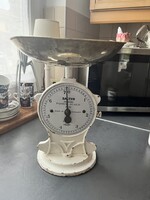 SALTER'S Improved Family Scale N." 50 Antik angol mérleg, óramérleg
