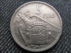 Spanyolország Francisco Franco (1936-1975) 5 Peseta 1957 (1960)