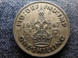 Anglia VI. György (1936-1952) skót címer 1 Shilling 1947