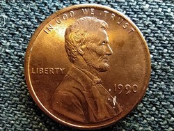 USA Lincoln Emlékmű 1 Cent 1990