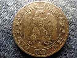 Franciaország III. Napóleon (1852-1870) 5 Centimes 1855 A
