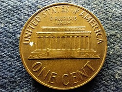 USA Lincoln Emlékmű 1 Cent 1968 D