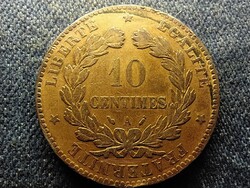 Franciaország Harmadik Köztársaság 10 Centimes 1893 A