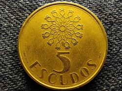 Portugália Harmadik Köztársaság (1974-napjaink) 5 Escudo 1990